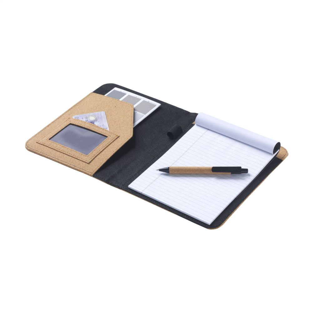 Logo trade promotional gifts picture of: Eco Conference Cork A5 document folder
