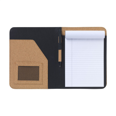 Logo trade business gifts image of: Eco Conference Cork A5 document folder