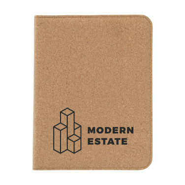 Logotrade promotional item picture of: Eco Conference Cork A5 document folder