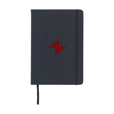 Logo trade promotional giveaways picture of: BudgetNote A5 Blanc Paper notebook