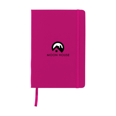 Logotrade promotional merchandise picture of: BudgetNote A5 Blanc Paper notebook