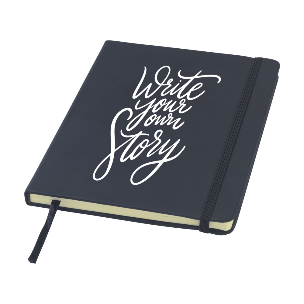 Logotrade promotional items photo of: BudgetNote A5 Lines Paper Notebook