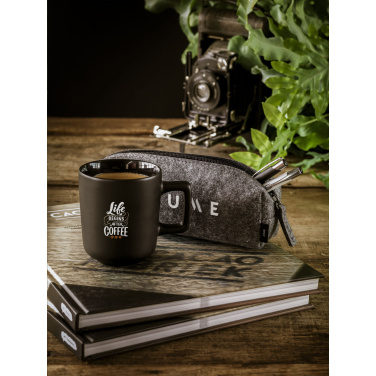 Logotrade promotional product picture of: Pencil Case GRS RPET Felt