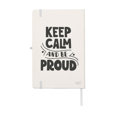 Logo trade promotional item photo of: Porta RPET Paper Notebook A5