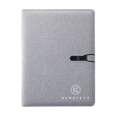 Logo trade promotional merchandise image of: Quest Portfolio RCS RPET A4  document folder