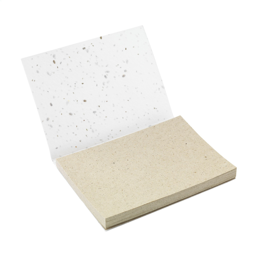 Logo trade promotional gifts picture of: Seed Paper Sticky Notes memo pad