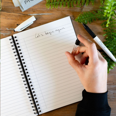 Logotrade promotional giveaway image of: MOYU Erasable Stone Paper Notebook CraftCover 18 pages