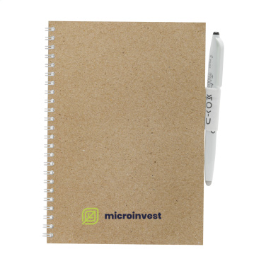 Logo trade promotional products picture of: MOYU Erasable Stone Paper Notebook CraftCover 18 pages