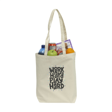 Logo trade promotional products image of: Canvas ShoppyBag long handles (270 g/m²)