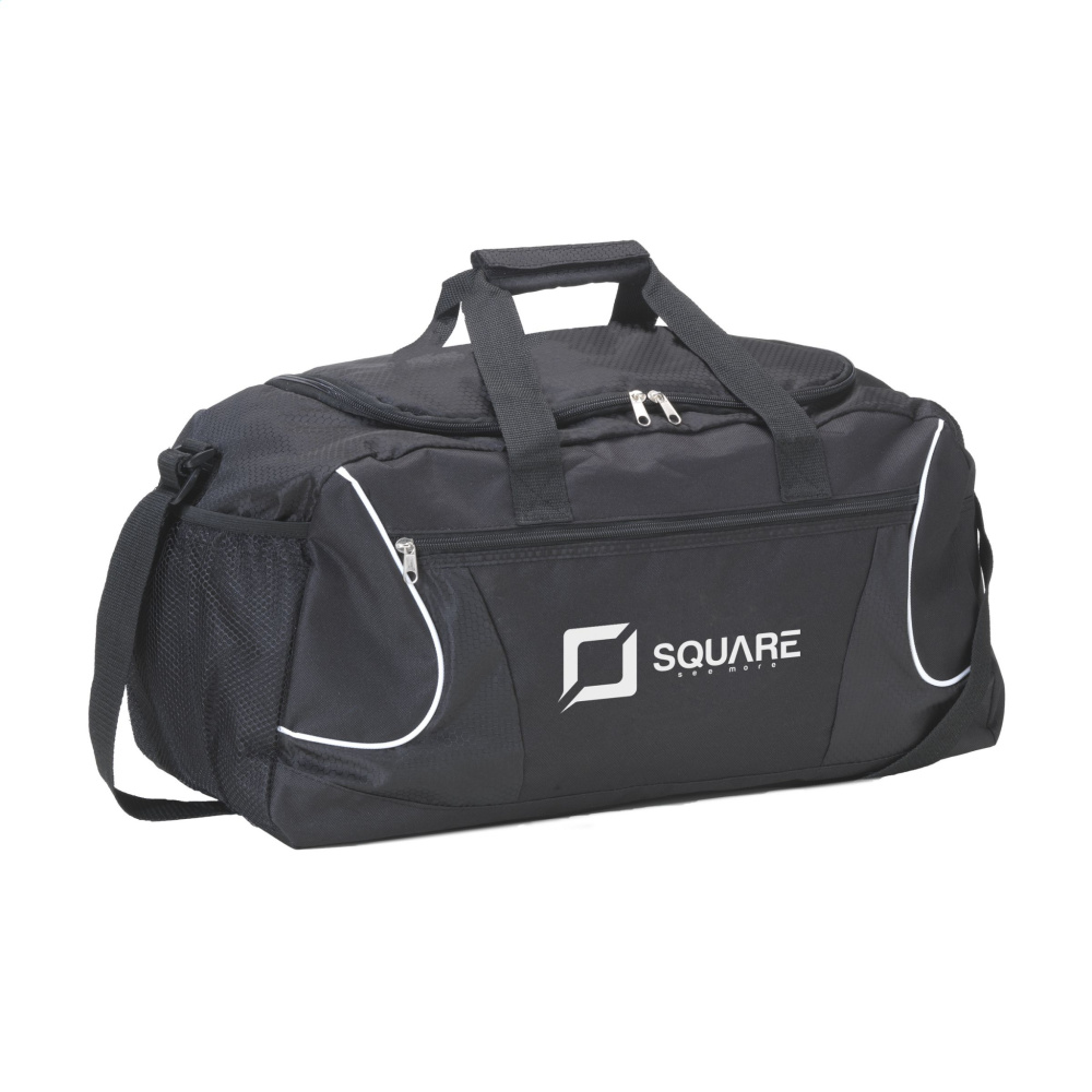 Logo trade promotional giveaways image of: Sports Duffle sports/travelling bag