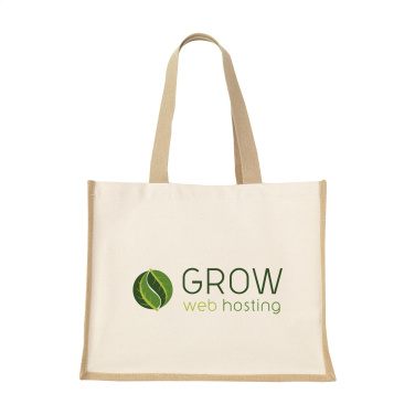 Logotrade promotional merchandise photo of: Jute Canvas Shopper (320 g/m²) bag