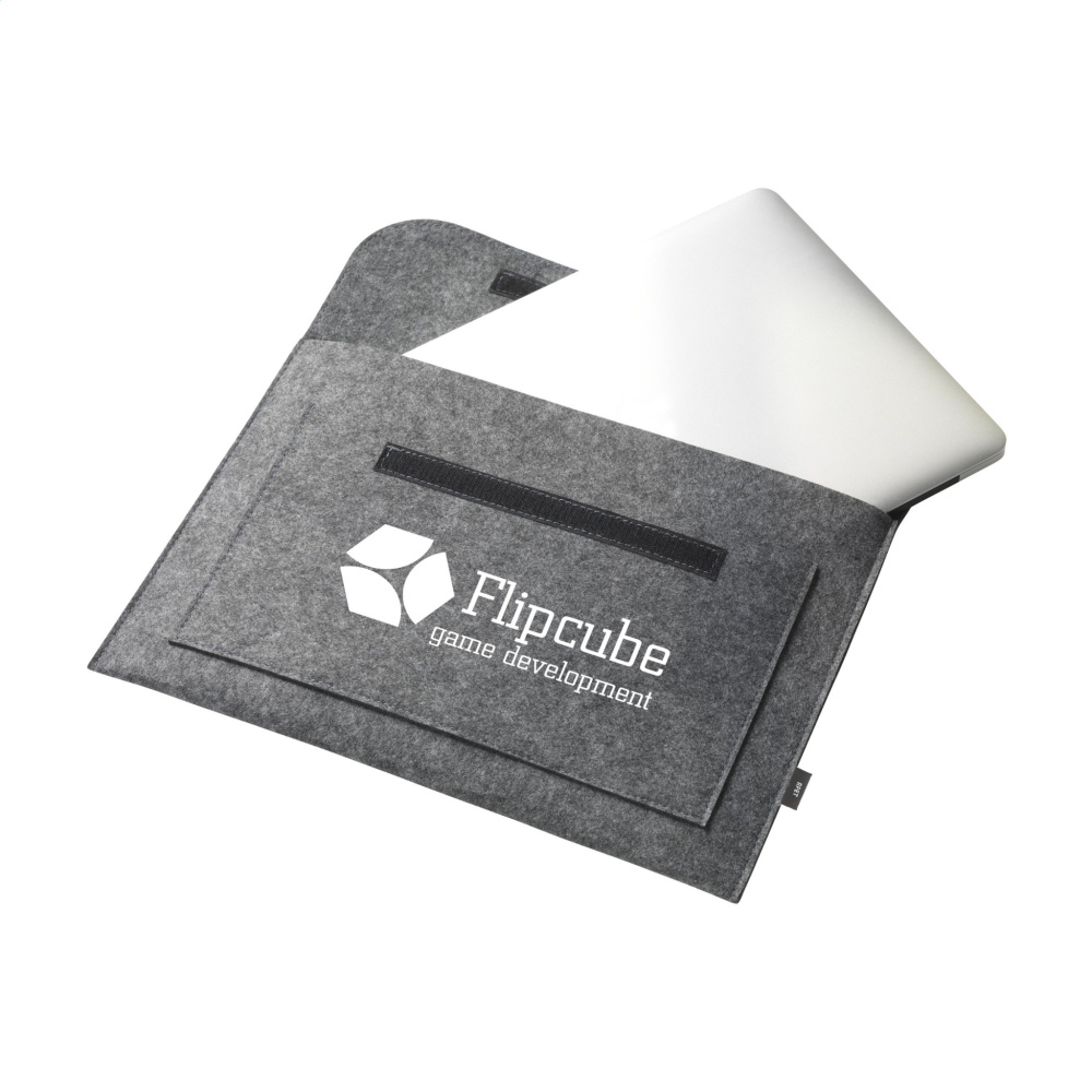 Logo trade promotional item photo of: Papillon GRS RPET laptop case