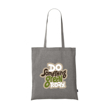 Logo trade promotional items picture of: GRS Recycled Cotton Shopper (180 g/m²) bag