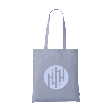 Logotrade promotional giveaway picture of: GRS Recycled Cotton Shopper (180 g/m²) bag