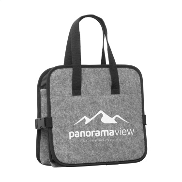 Logo trade promotional gift photo of: Trunk GRS RPET Felt Organiser Cooler bag