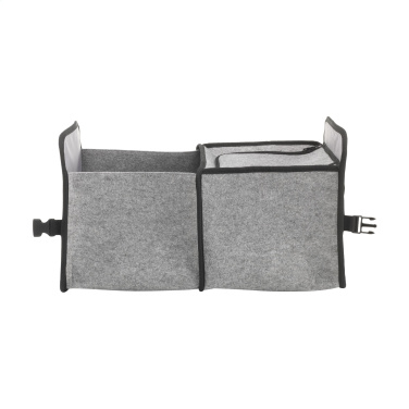 Logotrade corporate gift image of: Trunk GRS RPET Felt Organiser Cooler bag