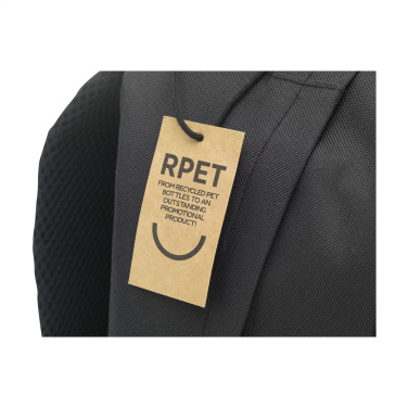 Logo trade promotional giveaways image of: Flashline GRS RPET Laptop Backpack