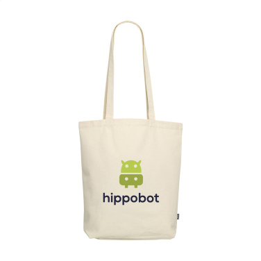Logotrade advertising product picture of: GRS Recycled Canvas Bag Natural (260 g/m²)