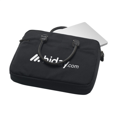 Logo trade advertising products image of: Denver Recycled Canvas 15.6-inch laptop bag