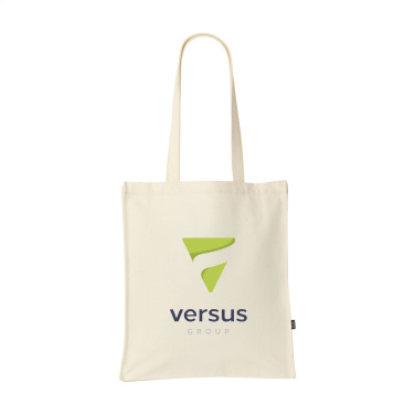 Logo trade promotional products image of: Solid Bag GRS Recycled Canvas (340 g/m²)