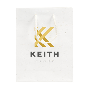 Logotrade promotional gifts photo of: Leaf It Bag recycled with straw fibres (180 g/m²) S