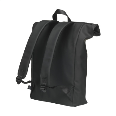 Logotrade promotional giveaway picture of: Lennon Roll-Top Recycled Backpack
