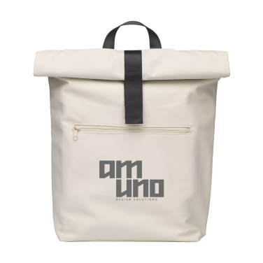 Logo trade promotional items picture of: Lennon Roll-Top Recycled Backpack