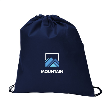 Logotrade promotional giveaways photo of: Non-Woven Promobag GRS RPET backpack