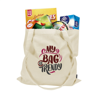 Logo trade promotional gifts picture of: ShoppyBag GRS Recycled Cotton (140 g/m²)