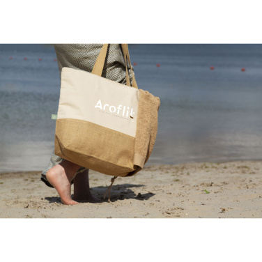 Logotrade promotional giveaways photo of: Cancun Beachbag Organic Cotton (320 g/m²)