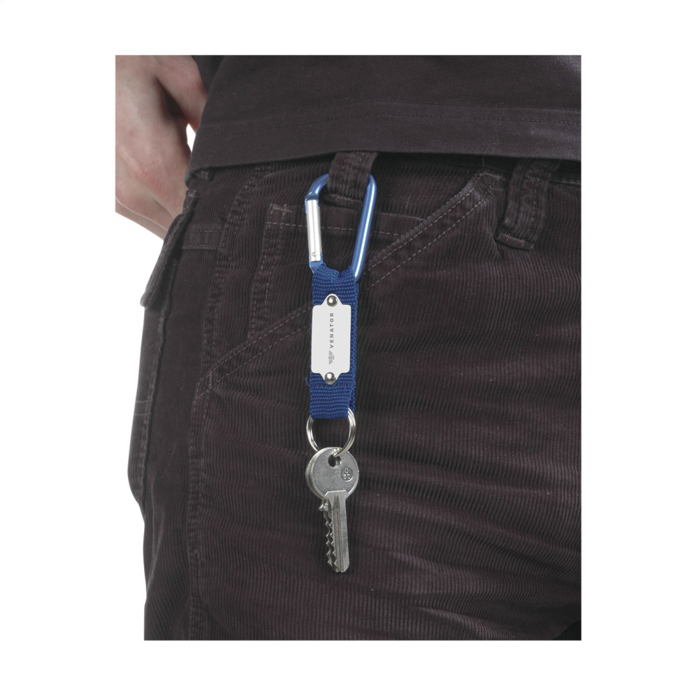 Logo trade promotional gifts picture of: KeyTex carabiner hook