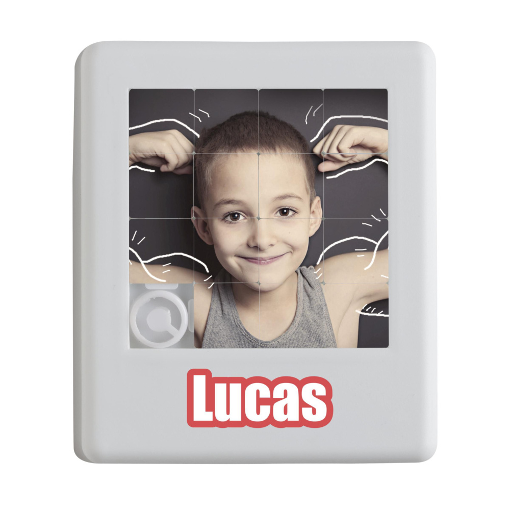 Logo trade promotional item photo of: Shuffle slide puzzle