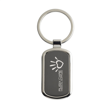 Logotrade promotional product picture of: KeyTag Rectangular keyring