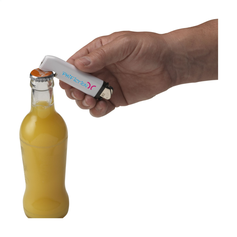 Logo trade promotional gifts image of: Flint Opener lighter