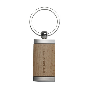 Logo trade promotional items image of: Midway keyring