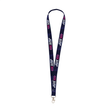 Logo trade promotional giveaway photo of: Lanyard Sublimation RPET 2 cm keycord