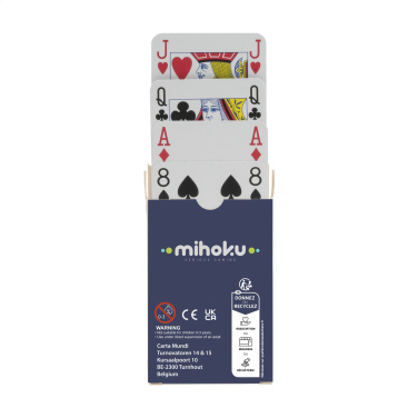 Logo trade promotional merchandise image of: Playing Cards