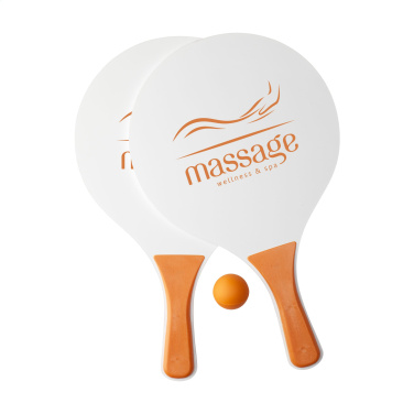 Logo trade advertising products image of: BeachTennis beach game