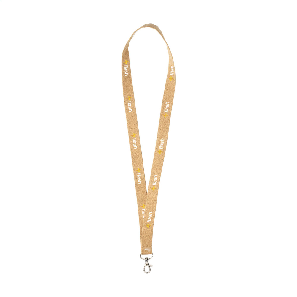 Logo trade promotional gifts picture of: Lanyard Cork 2 cm keycord