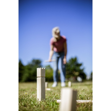 Logotrade promotional giveaway image of: Kingdom Kubb Outdoor Game