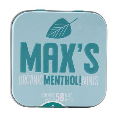 Logo trade promotional products picture of: Max's Mints Organic Menthol Mints