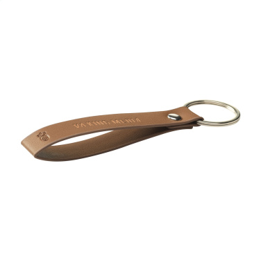 Logotrade promotional merchandise photo of: Vegan Pineapple Leather Keyring