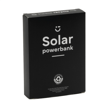 Logo trade promotional product photo of: Solar RCS Powerbank 4000 power charger