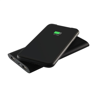 Logotrade promotional item image of: Aluminium 8000 Wireless Powerbank wireless charger