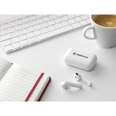 Logotrade advertising product image of: Sensi TWS Wireless Earbuds in Charging Case