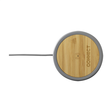 Logotrade promotional item picture of: Lidos Stone ECO 10W Wireless Charger