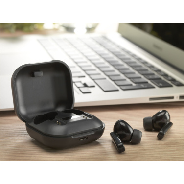 Logotrade promotional giveaways photo of: Aron TWS Wireless Earbuds in Charging Case