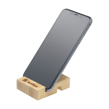 Logotrade corporate gifts photo of: Supporto Bamboo phone stand