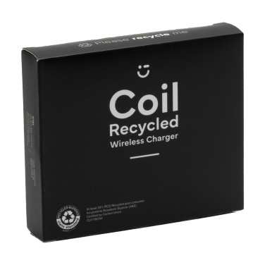Logotrade promotional gifts photo of: Coil RCS Recycled Wireless Charger