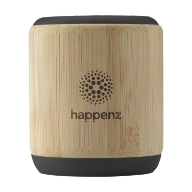 Logo trade advertising product photo of: Timor Bamboo Wireless Speaker